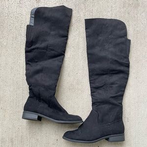 Jore Harper Black Suede Boots size 8.5